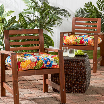 Shipton Outdoor 20'' Dining Chair Seat Cushion