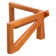 Issie Solid Wood Table Base