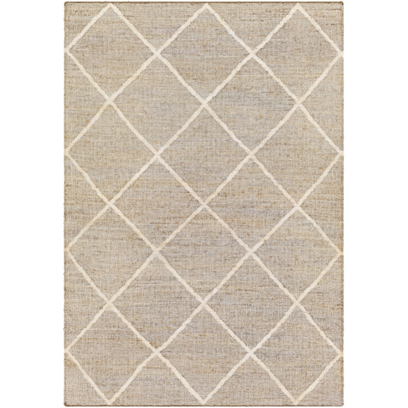 Geometric Indoor Rug, Rectangle 2' x 3'
