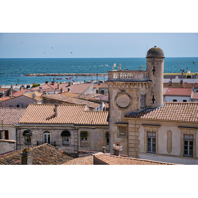 View Of Sete, South Of France by Ivorr - Wrapped Canvas Print