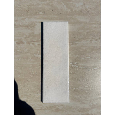Linen White 2.36"x7.32" Glossy Subway Tile