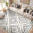 Machine Washable Non Slip Western Area Rugs for Living Room Bedroom Dining Room-72706919-100121721