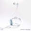 Clear Ring Flower Vase