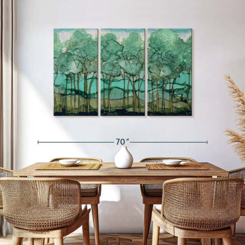 Alvord Green Tree Grove, 36" H x 57" W