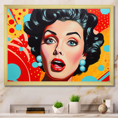 Pop Bubble Retro Portrait I