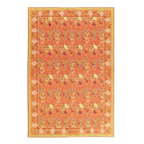 Canvello 1980S Vintage Needlepoint Flat Weave Rug - 6'7'' X 9'4''