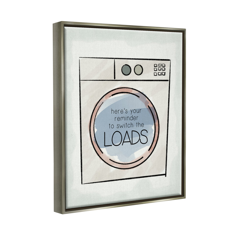 Art mural en toile flottante Latitude Run®, Cadre flottant gris lustré, H 31 po x l 25 po x P 1,7 po