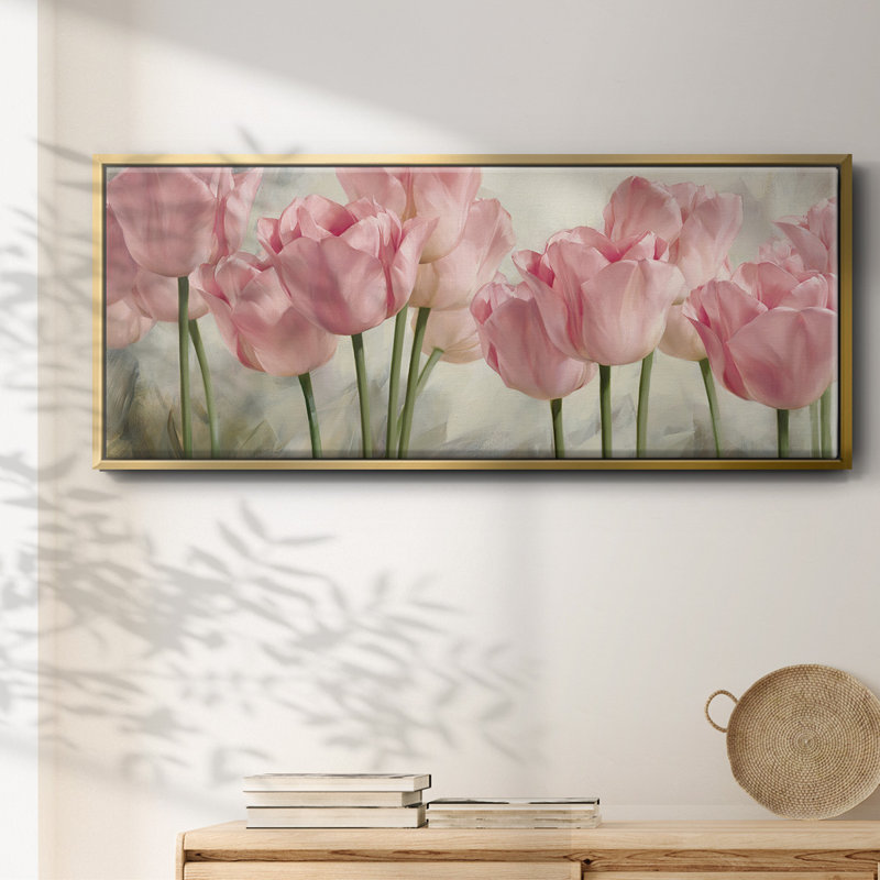 Nature Inspired II- Framed Canvas, 24" H x 60" W