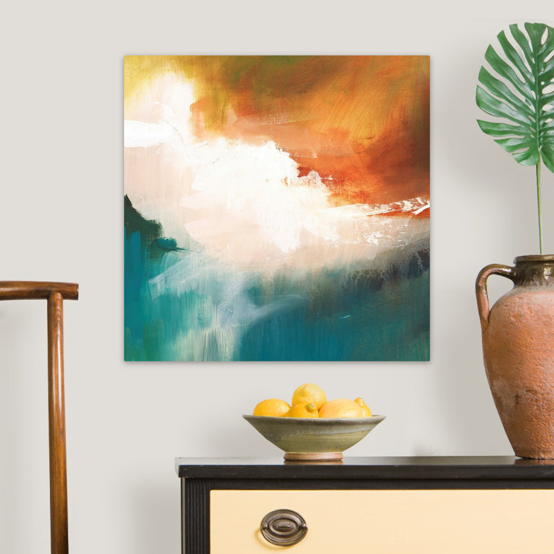 «Le long du chemin X» par Sydney Edmunds - reproduction d'art sur toile, H 24 po x l 24 po x 1,25 po, Canvas Gallery Wrap
