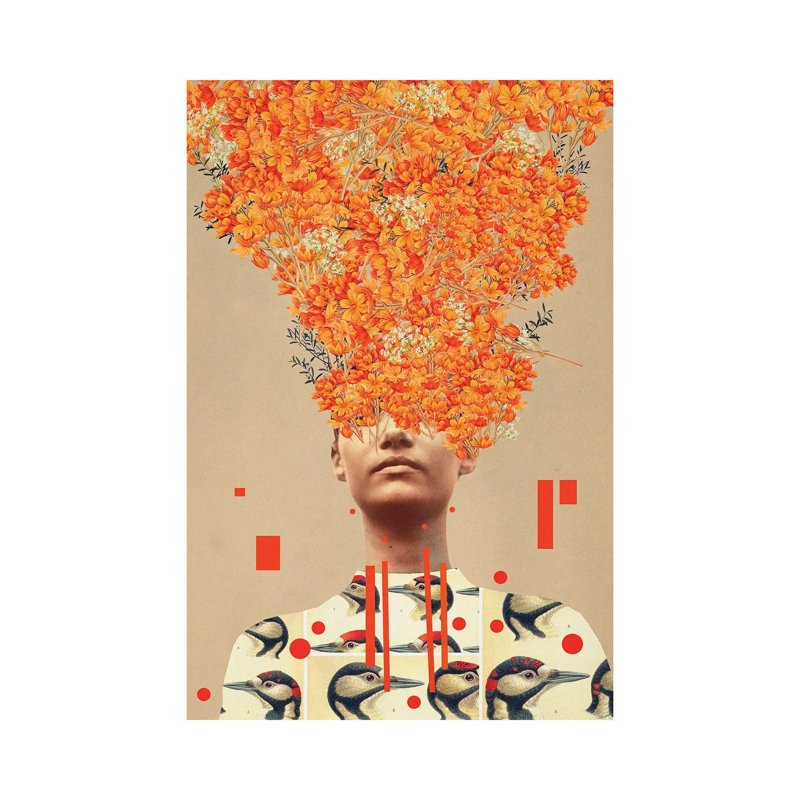 «Bird Flight in Autumn» par Frank Moth, impression sur toile tendue, H 26 po x l 18 po x 1,5 po