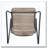 Iron Frame Moonstone Chair Durable Matte Finish
