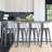Saleh Counter Stool with Metal Frame-2021325164-2028004526