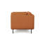 Fauteuil d'appoint en cuir Chloe, cognac