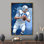«American Football», art mural sur toile «Motif idéal»