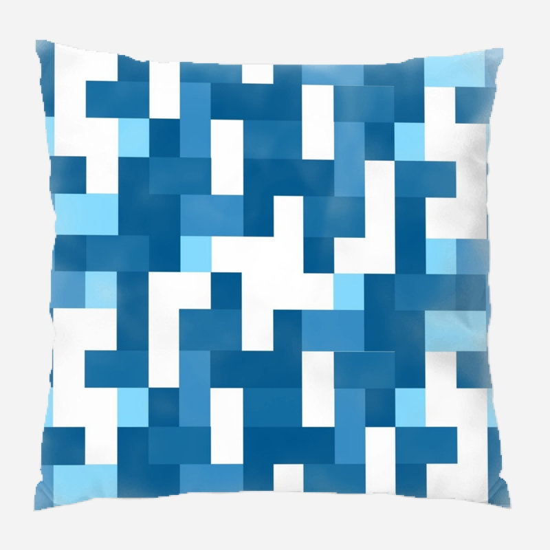 Coussin décoratif géométrique