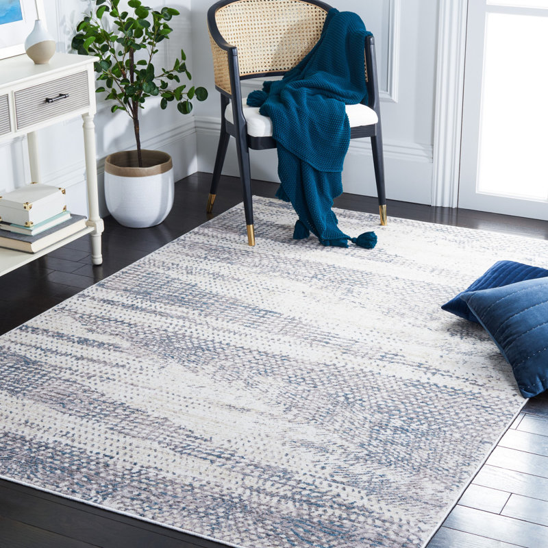 Olympia Performance Abstract Rug, Rectangle 7'9" x 10'5"