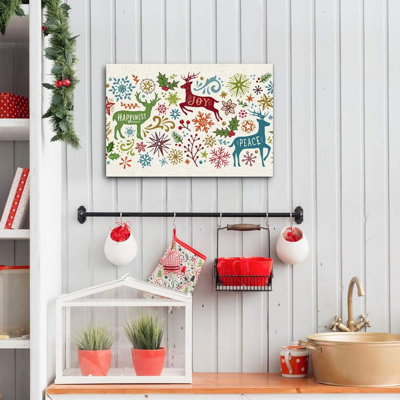 1 Piece Wrapped Canvas Wall Art