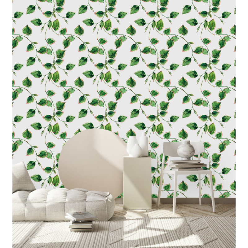 Floral Tile, 2.08' W x 18.75' L