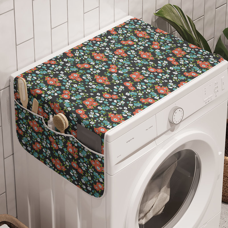 East Urban Home Spring Washing Machine Organizer Pack of 2 47" x 18.5"