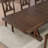Demone Auburn 126" Solid Wood Dining Table 
