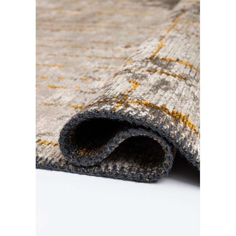 Rapture Abstract Area Rug, Rectangle 6'7" x 8'3"
