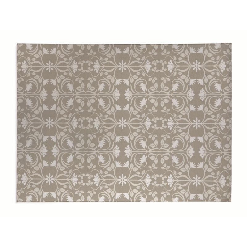 Tapis de bureau Savanah, L 24 po x P 36 po, Taupe