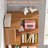 64.9 Inches Tall Industrial L Shaped Corner Bookshelf With Anti-Drop Panels, Freestanding Wood Grain Storage Organizer-1703428179