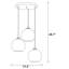 Lustre en globe Ingomar-608589077