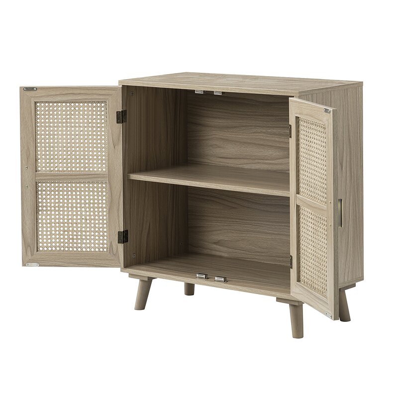Sand & Stable Carpinteria 31'' Tall 2 - Door Accent Cabinet & Reviews ...