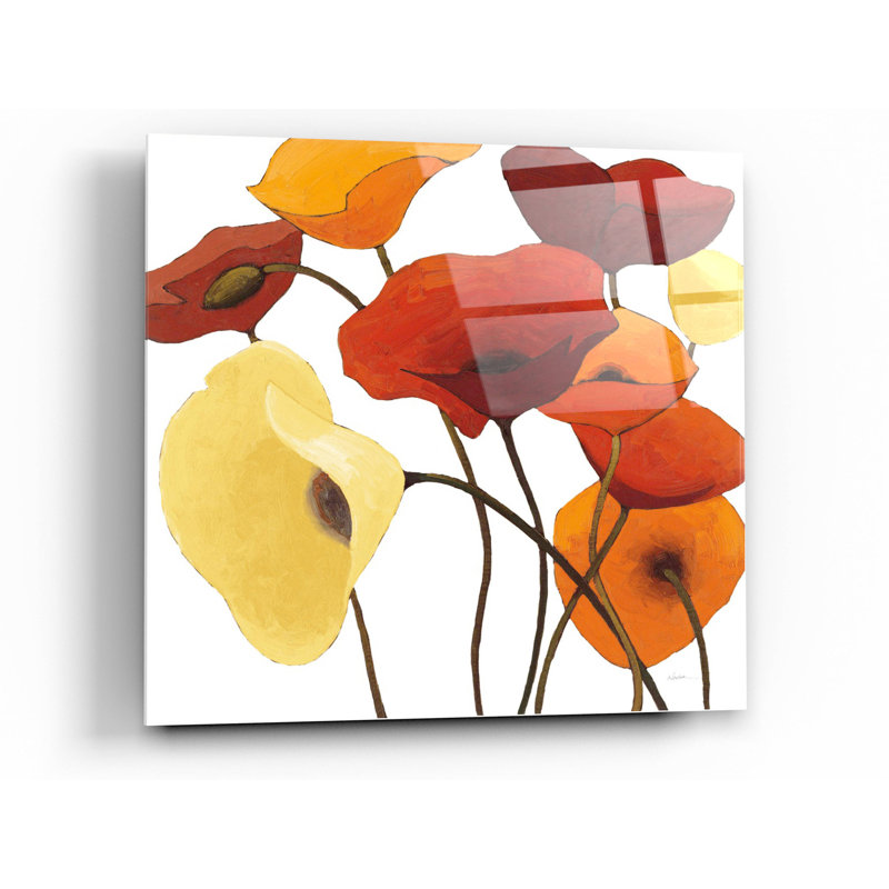 «Up One On White Yellow» par Shirley Novak