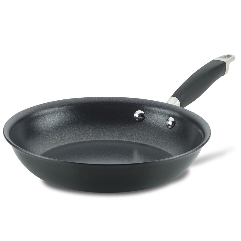 Anolon Advanced Home Hard Anodized Nonstick Frying Pan / Skillet, Black, 10.25"