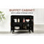Armoire de rangement moderne avec porte et système de tablettes réglables fonctionnelles avec tablettes en bois naturel pour la maison