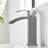 Modern Bathroom Faucet In Brushed Nickel - Side And Cartridge Valve Sink Manual Handle