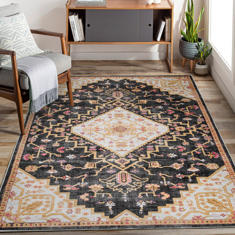 Tapis Rolandini, Rectangle 5 pi 11 po x 9 pi 1 po