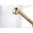 Single Handle Pull Out Kitchen Sink Faucet In Brushed Gold - 360 Rotatable, Two Water Flow Settings For Different Applications, Corrosion Coating, Easy To Control Temperature And Rate, Stainless-235721960