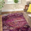 Tapis oriental fuchsia / mauve-22825232