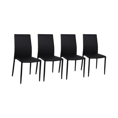 Nell Upholstered Stacking Dining Chair