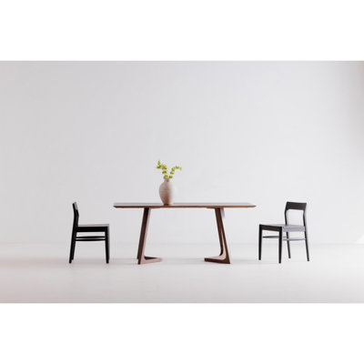 Dining Table, Rectangular Solid Walnut - Seats 8