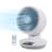 PureMate Click to Enlarge 8 Inch Air Circulator Fan with Oscillation and Timer