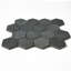 Hex 3" x 3" Basalt Honeycomb Mosaic Wall & Floor Tile