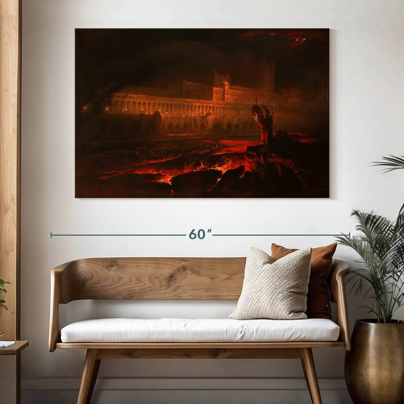 Kelan Le Pandemonium, 34" H x 51" W