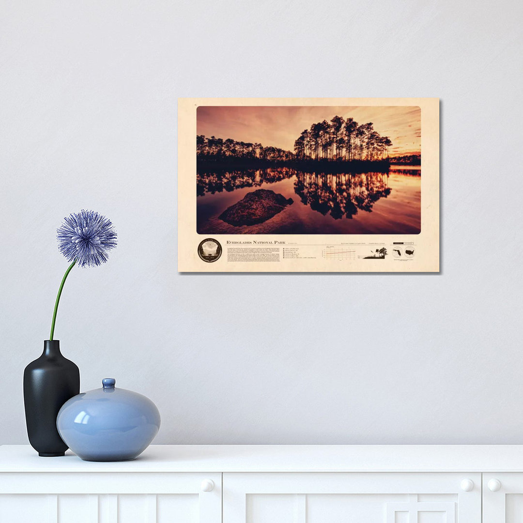 Everglades National Park - Wrapped Canvas Painting