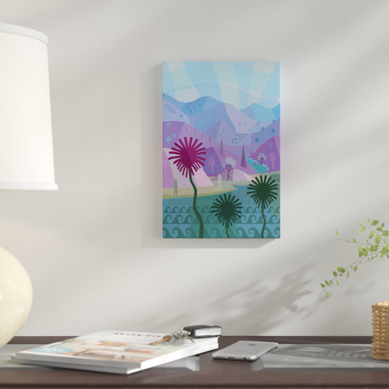 «Land and Sea», impression sur toile, H 12 po x l 8 po x P 0,75 po