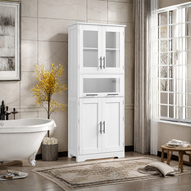 Armoire à linge autoportante Calani