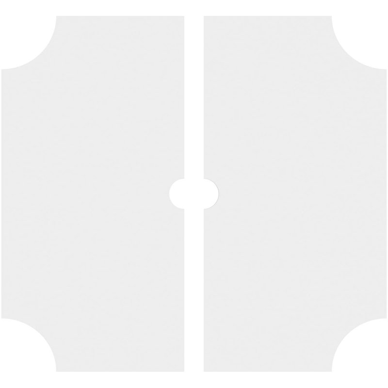 Locke Ceiling Medallion, 1" H x 32" W x 32" D