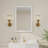 24''X 36'' Wall Mounted Bathroom Vanity Mirror Solid Wood Frame-484996760