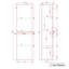 Gomezyani Wall Mounted Bathroom Tall Cabinet Storage Furniture-1363138289-1363138295