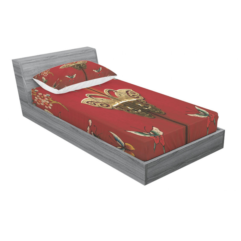 Microfiber Sheet Set, Twin Sheet Set + Fitted Sheet + 1 Pillowcase