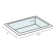 Antique Copper Metal Rectangular Drop-in Bathroom Sink