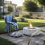 Foyer de table au gaz propane 30 po